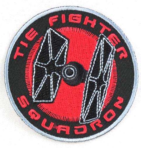 Loungefly Star Wars TIE Fighter Squadron Embroidered Patch