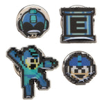 Mega Man Lapel pin set