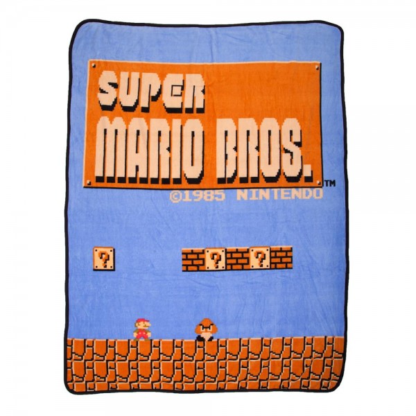 Nintendo Super Mario Bros. Throw Blanket
