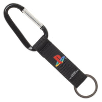 Sony PlayStation Logo Carabiner Keychain