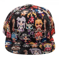 Re:Zero Sublimated Print Snapback with HD Print Logo