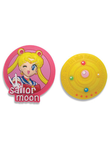 Sailor Moon Pin Set - Sailor Moon & Icon