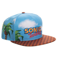Sonic Allover Print With Embroidery Snapback
