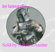 Star Wars 1 1/4 inch Button by Loungefly - Boba Fett Photo