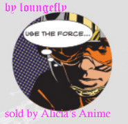Star Wars 1 1/4 inch Button by Loungefly - Luke - Use The Force