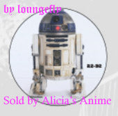 Star Wars 1 1/4 inch Button by Loungefly - R2-D2 Photo