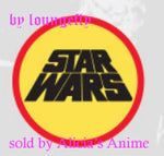 Star Wars 1 1/4 inch Button by Loungefly - Star Wars Classic Logo
