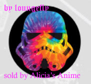 Star Wars 1 1/4 inch Button by Loungefly - Stormtrooper Helmet Colors