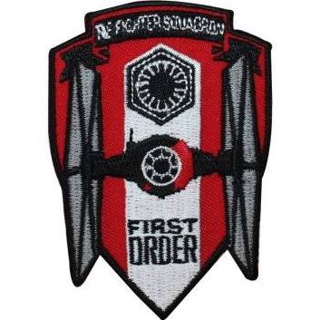 Star Wars First Order TIE Fighter Squadron Embroidered Patch