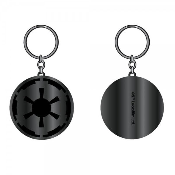 Star Wars Imperial Black/Gunmetal Keychain