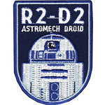 Star Wars R2-D2 Astromech Droid Embroidered Patch
