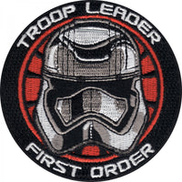 Star Wars Troop Leader First Order Embroidered Patch