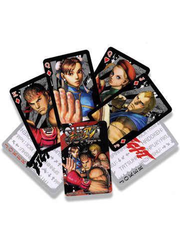 Street Fighter IV Playing Cards