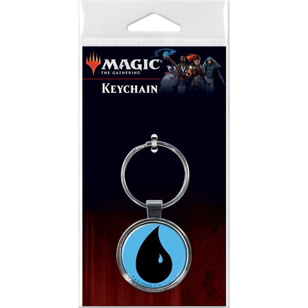 Magic the Gathering Water Mana Keychain