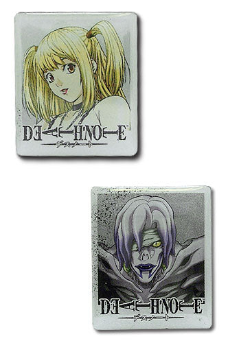 Death Note Pin Set - Misa and Rem