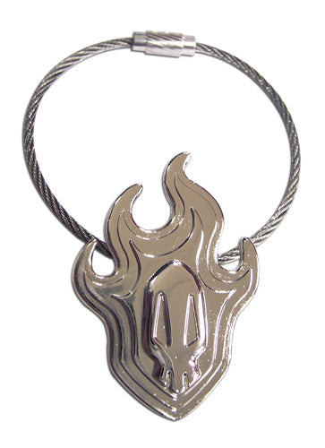 Bleach Skull Logo Metal Wire Keychain