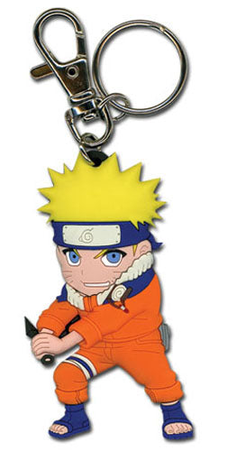 Naruto Keychain - Chibi Naruto with Kunai Knife