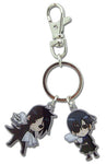Black Butler Metal Keychain - Sebastian & Ciel