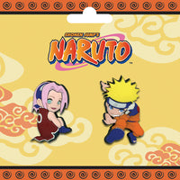 Naruto Pin Set - Naruto and Sakura